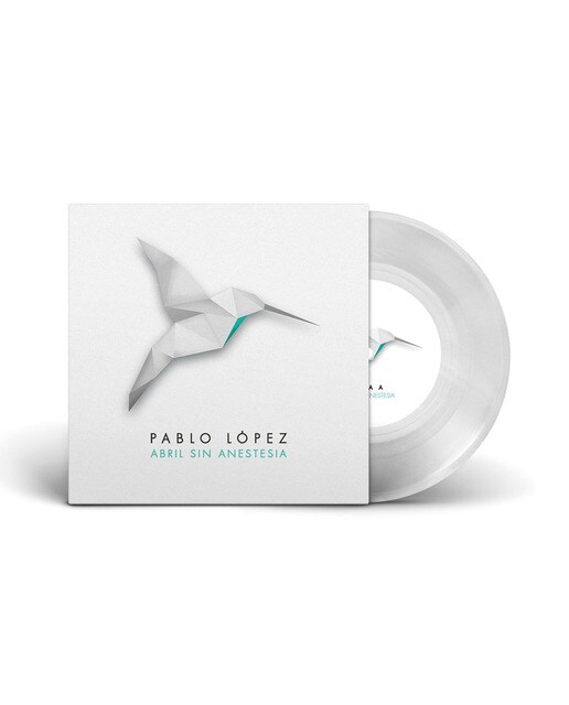 Abril sin anestesia (Edição Color) (LP-Vinil 7'') Branco-2
