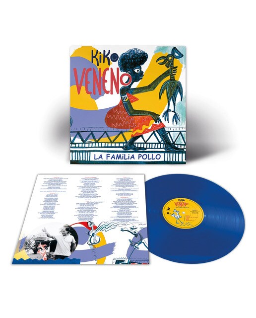 La familia pollo (Edição Color) (LP-Vinil) Azul-2