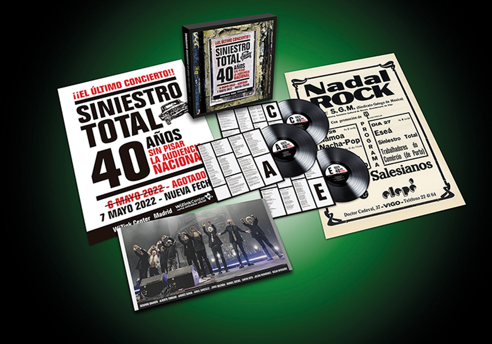 40 años sin pisar la Audiencia (3 LP-Vinil) 2