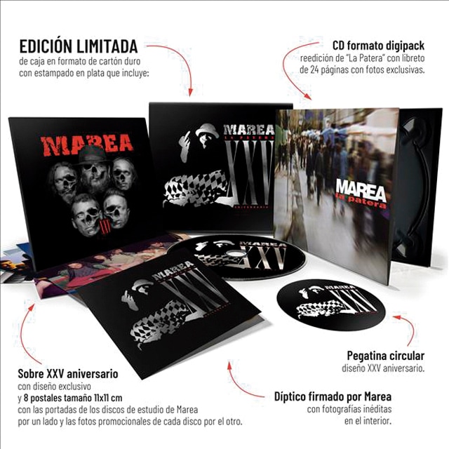 Imagen 0 de La Patera (Edición 25 Aniversario) (Edición Limitada Deluxe Firmada) (CD)