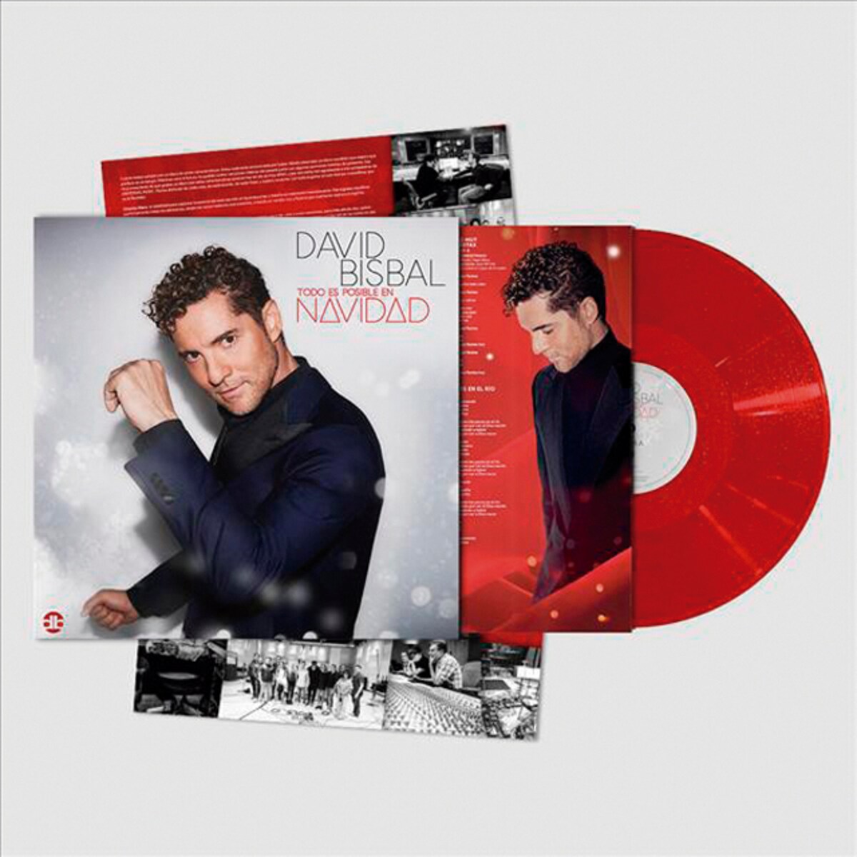 Todo es posible en Navidad (Edición Color) (LP-Vinilo) Rojo-1
