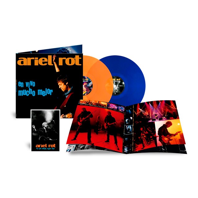 Imagen 0 de En vivo mucho mejor (Edición Limitada Firmada Color) (2 LP-Vinilo)