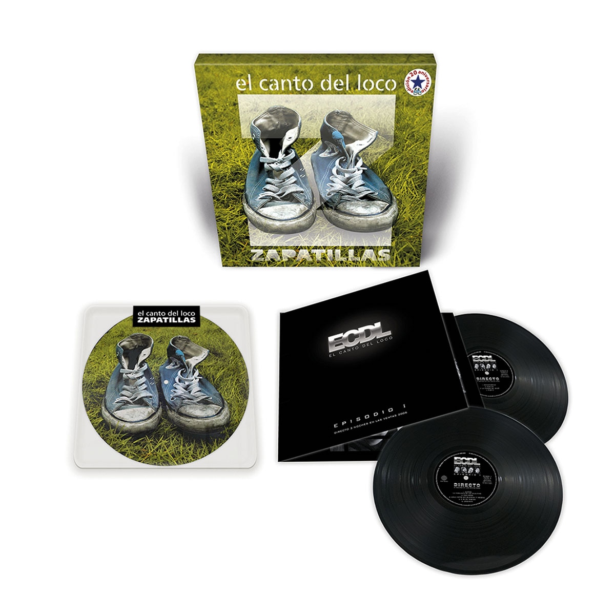 Zapatillas (Edición 20 Aniversario) (2 LP Vinilo + Picture Disc).