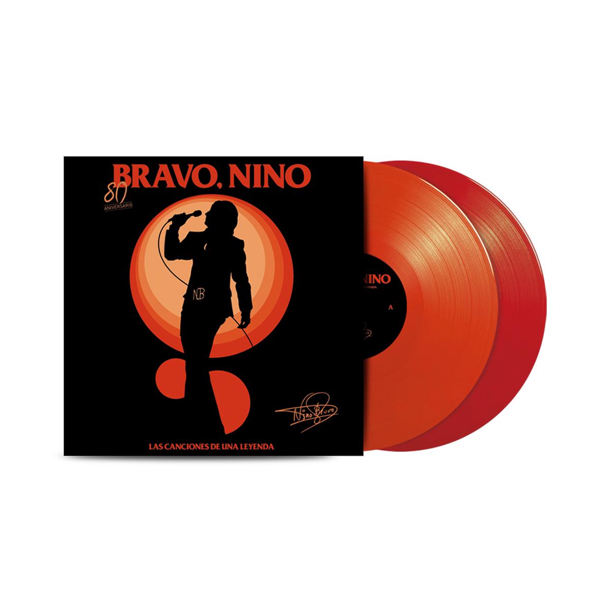 Bravo, Nino. Las Canciones de Una Leyenda. 80 Aniversario (Edición Color) (2 LP-Vinilo).