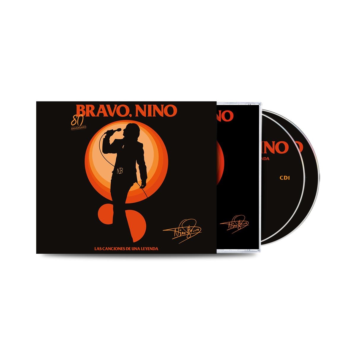 Bravo, Nino. Las Canciones de Una Leyenda. 80 Aniversario (2 CD).