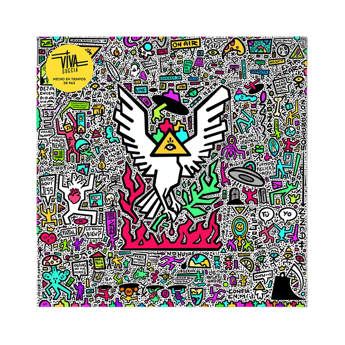 Hecho En Tiempos De Paz (Edición Deluxe Color)(LP-Vinilo) Verde-4