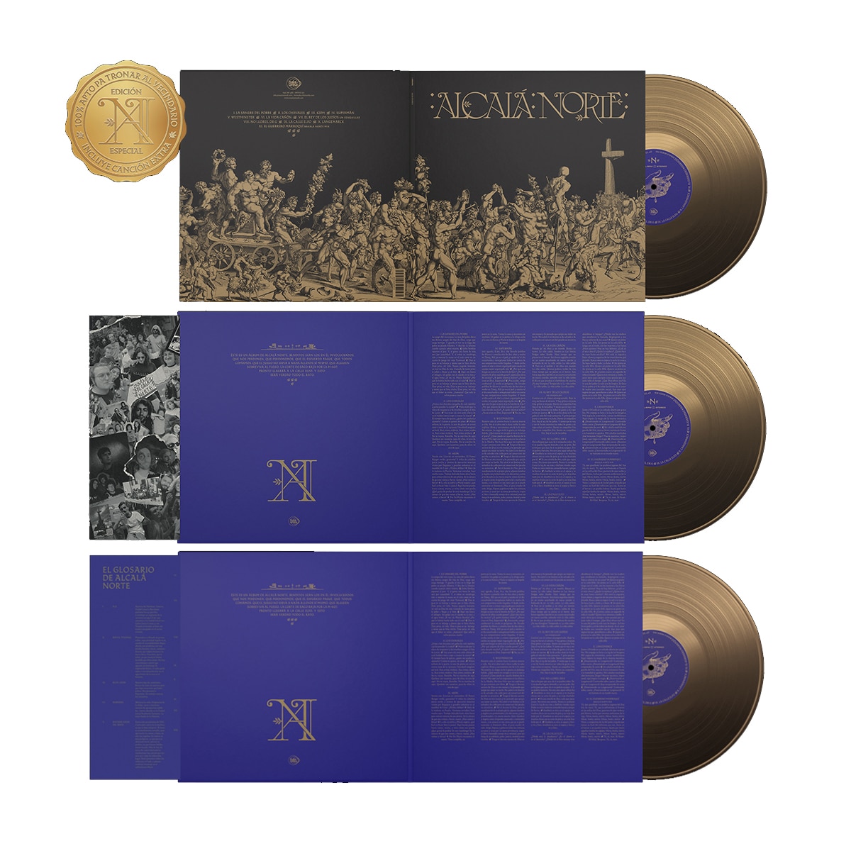 Alcalá Norte (Edición color especial) (LP-Vinilo) Oro-2
