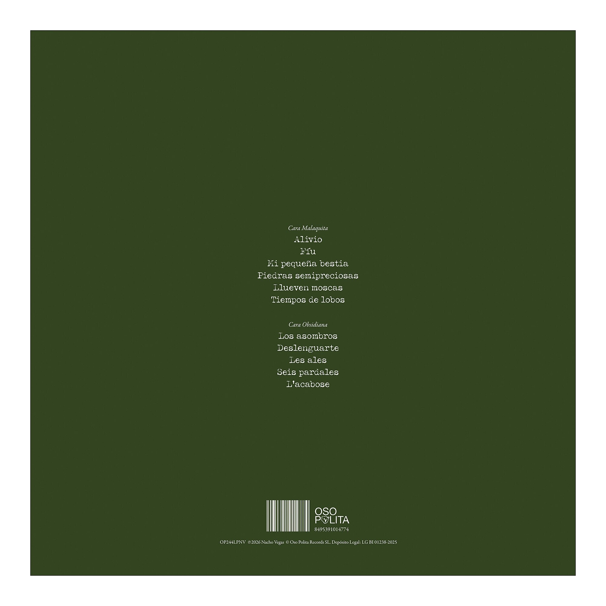 Vidas semipreciosas (Edición Deluxe Color) (LP-Vinilo) Verde-4