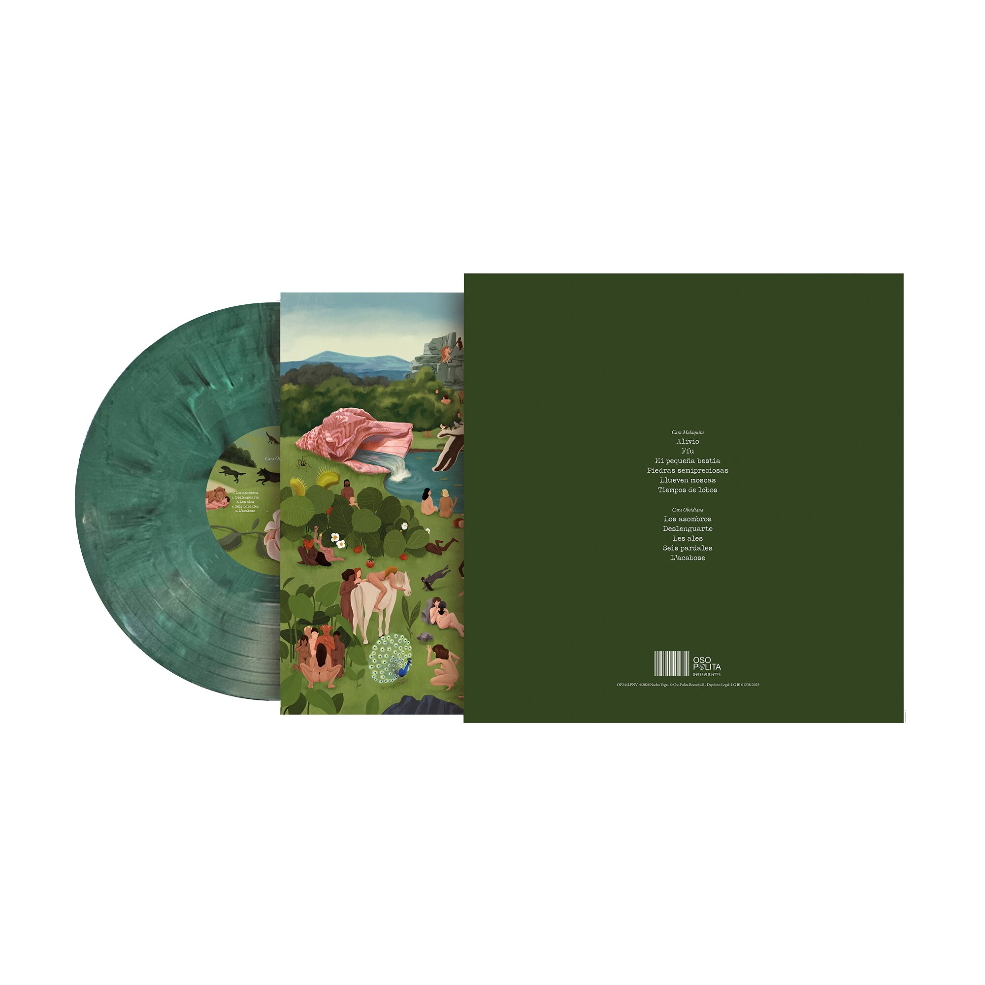 Imagen 2 de Vidas semipreciosas (Edición Color) (LP-Vinilo) Verde