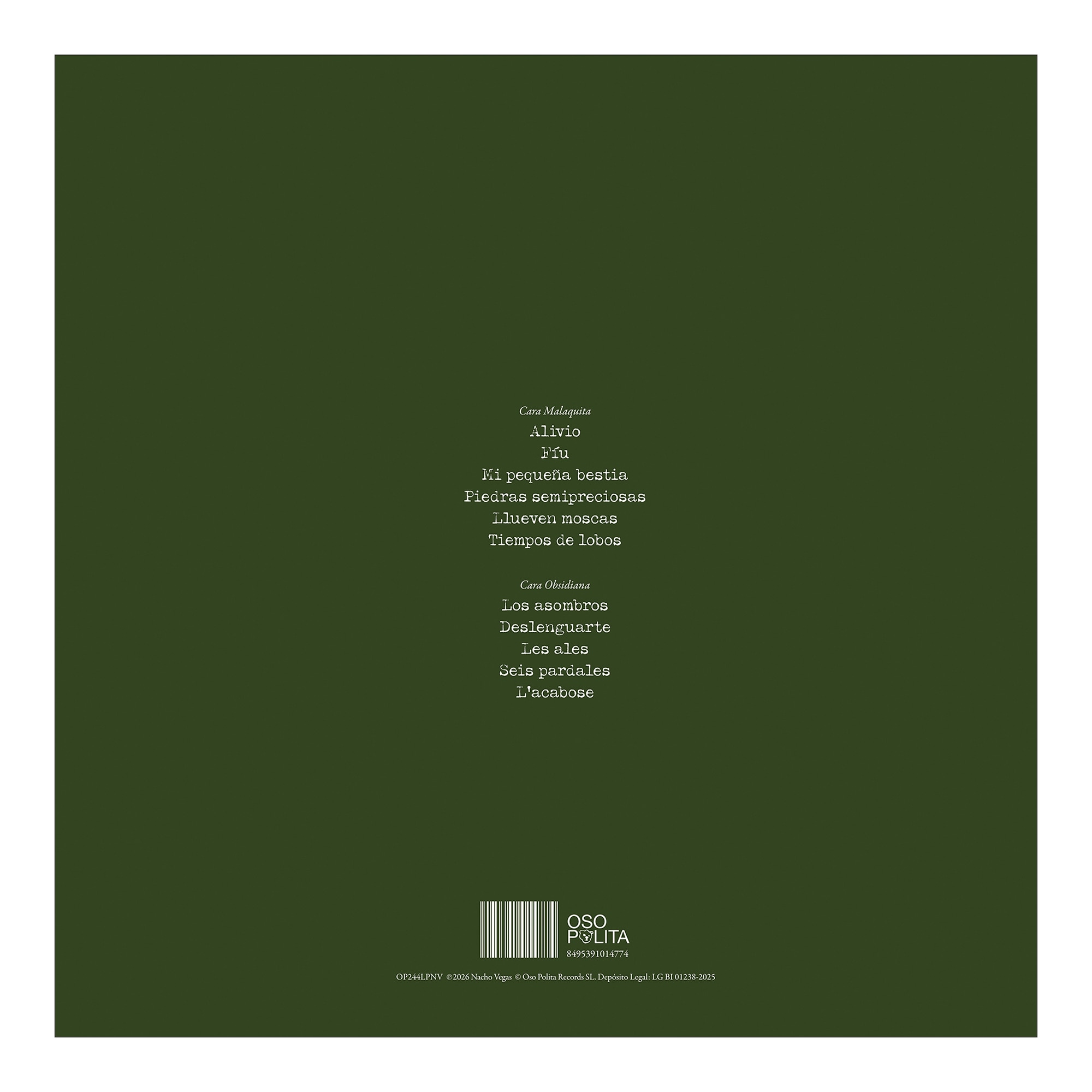 Imagen 4 de Vidas semipreciosas (Edición Color) (LP-Vinilo) Verde