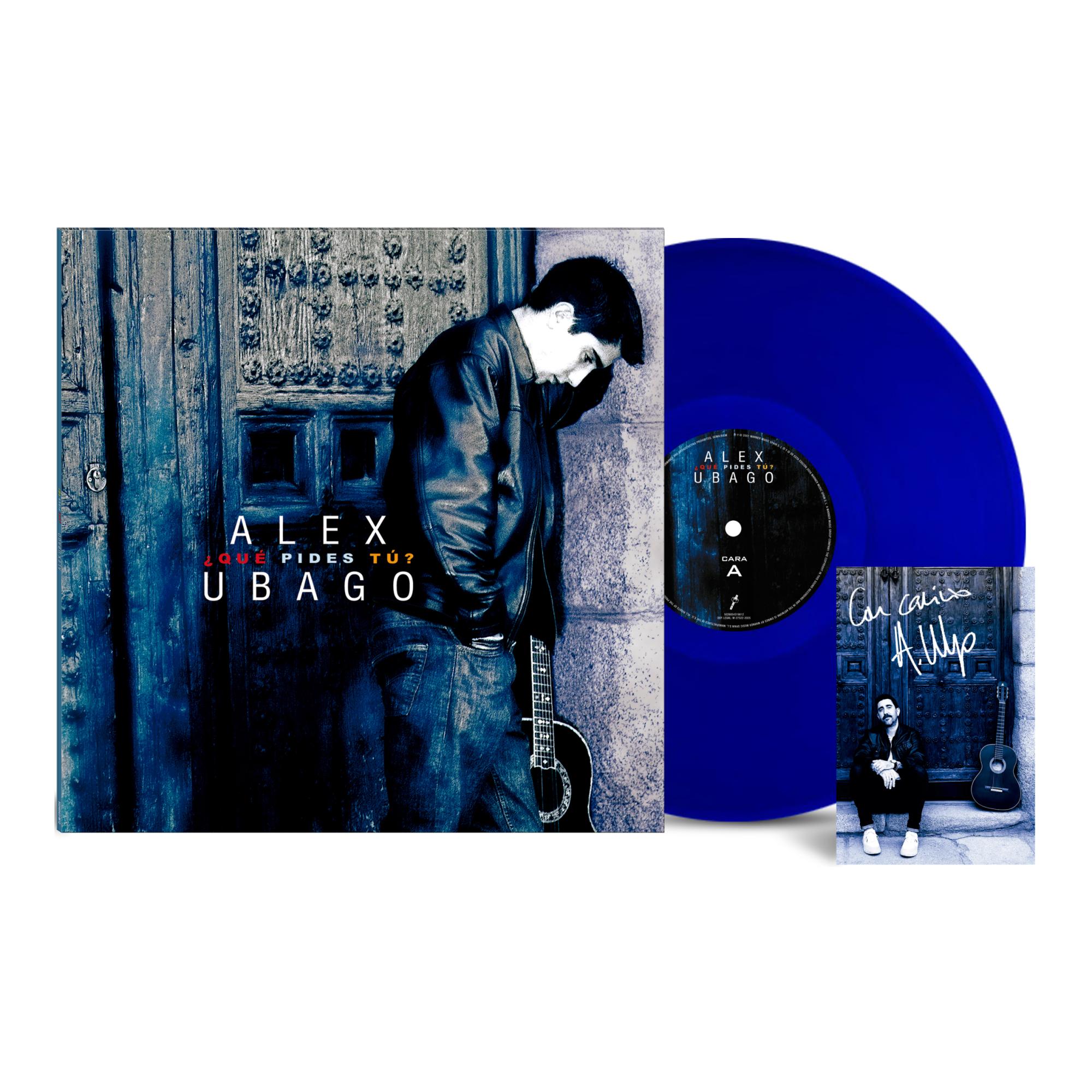 ¿Qué pides tú? 25 Aniversario (Edición limitada Color) (LP-Vinilo + Postal Firmada) Azul-3