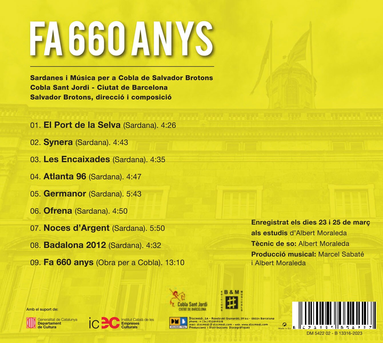 Fa 660 Anys (CD) 2