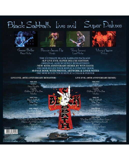 Live evil (4 LP-Vinilo) · BMG · El Corte Inglés