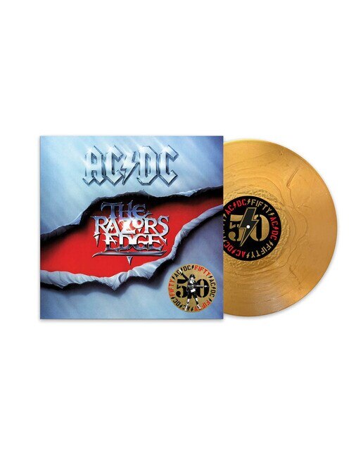 The razors edge (Edición Color) (LP-Vinilo) Oro-2