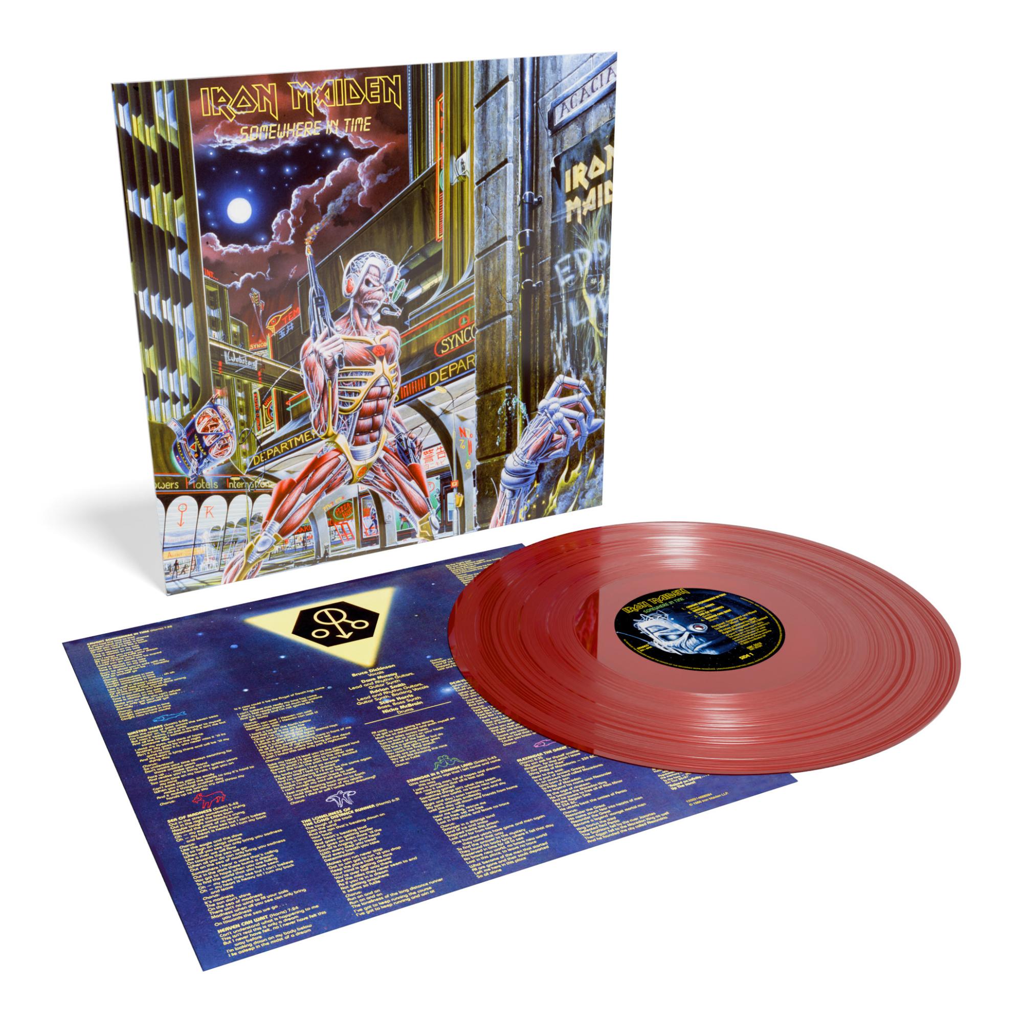Somewhere in Time (40th Anniversary Limited) (Edición Color) (LP-Vinilo) Rojo-1