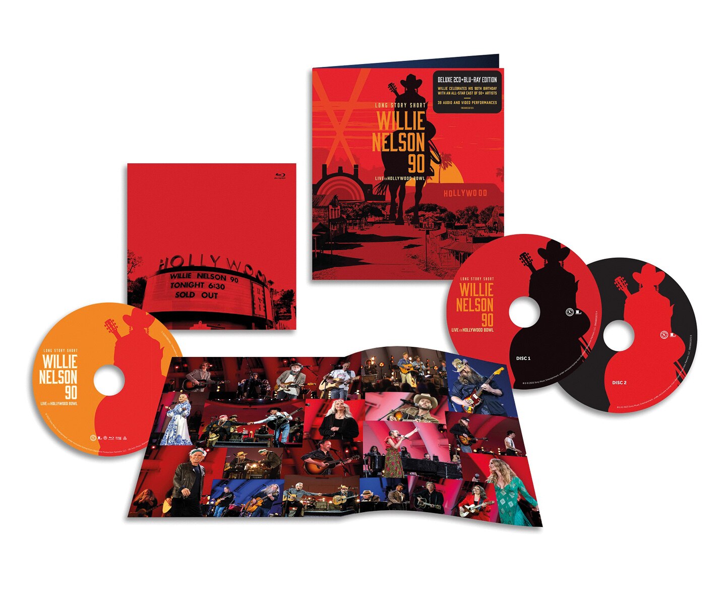 Imagen 2 de Long story short: Willie Nelson 90 (Blu-Ray + 2 CD)