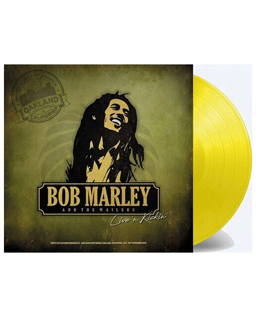 Live  'n Kickin' Kmpx Live at Oakland Auditorium, Oakland, California (Edición Color) (LP Vinilo) Amarillo-2