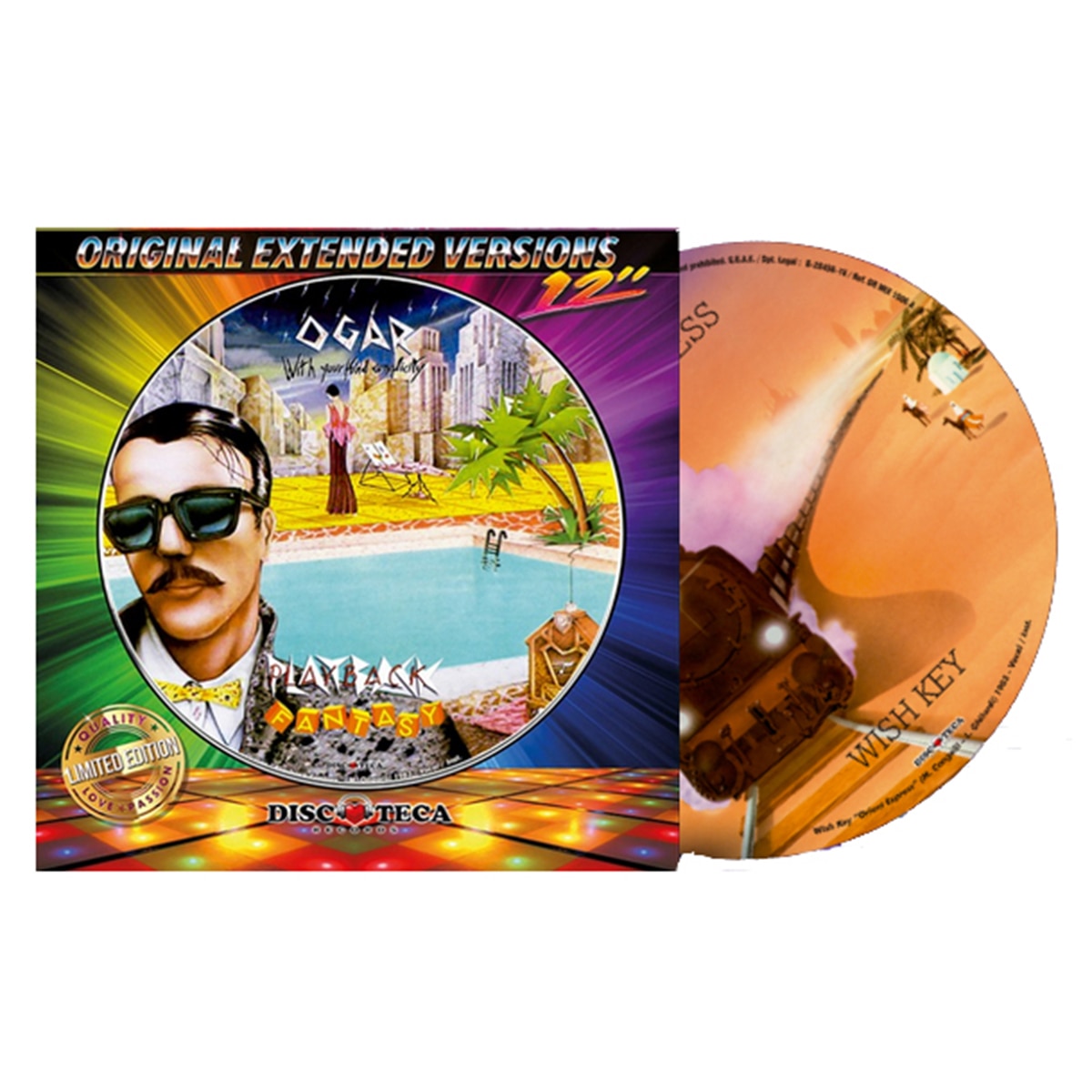 Playback Fantasy / Orient Express (Lp-Vinilo Special 12" Maxi Single Picture Disc) 2