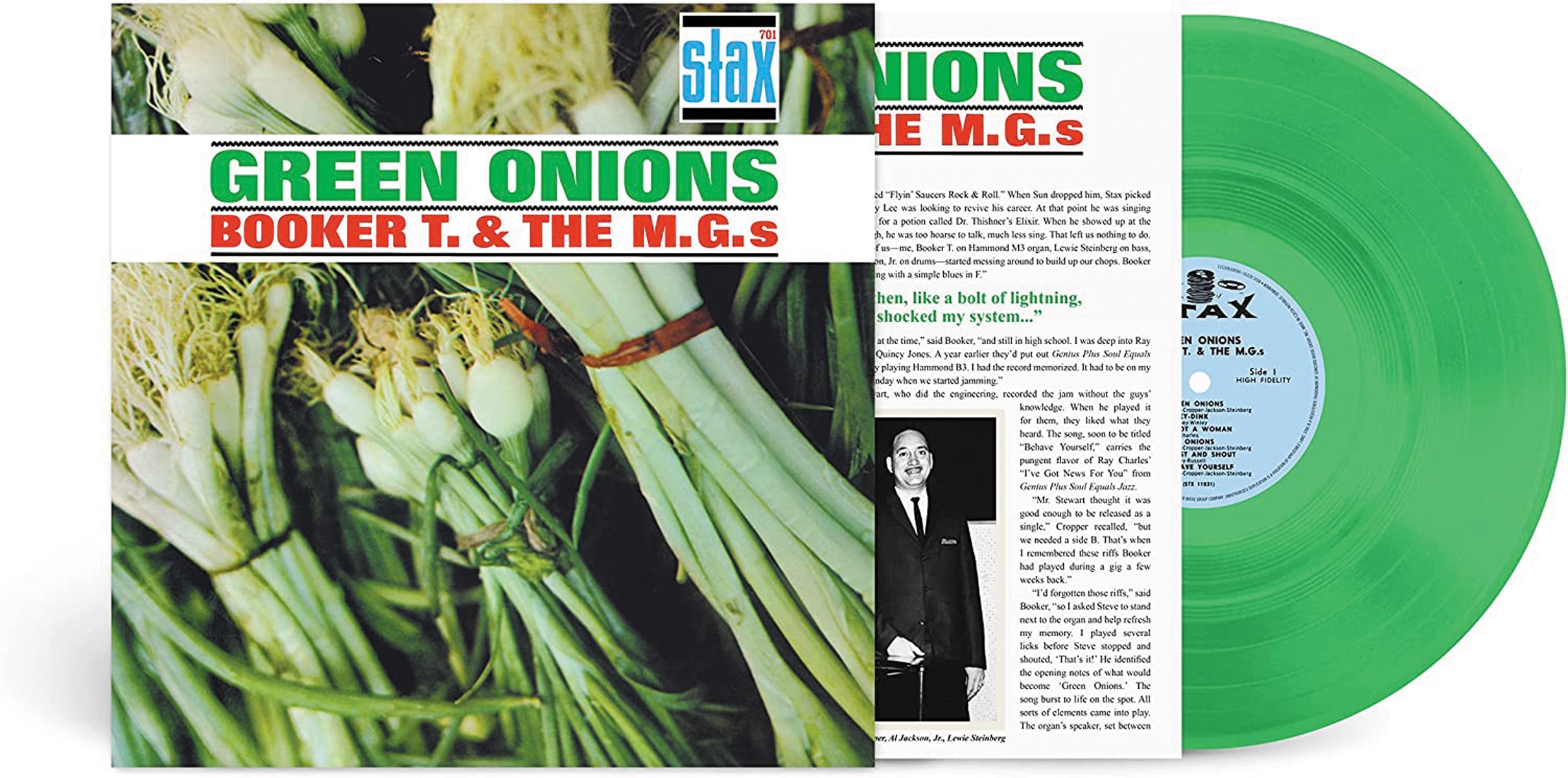 Green Onions (Deluxe 60Th Anniversary Edition - Color verde) (LP-Vinil) 2