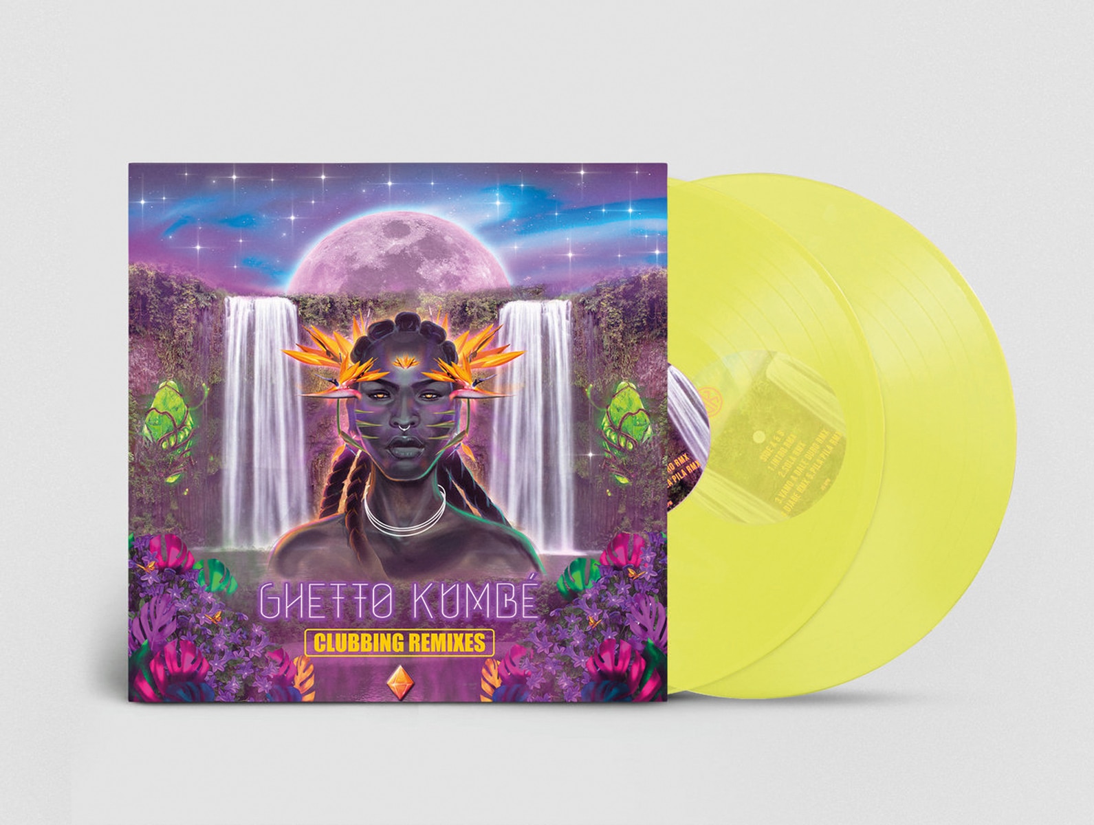Ghetto Kumbe Clubbing remixes (2 LP-Vinil) Amarelo-2