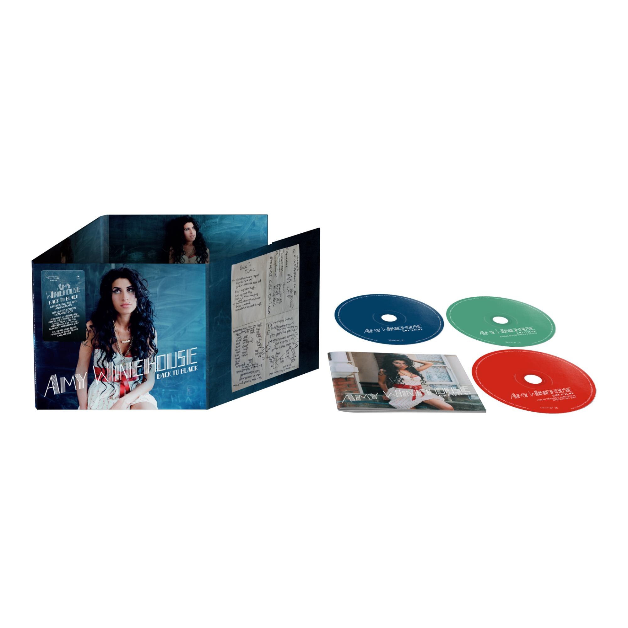 Imagen 0 de Back To Black (Edición 20 Aniversario) (3 CD)