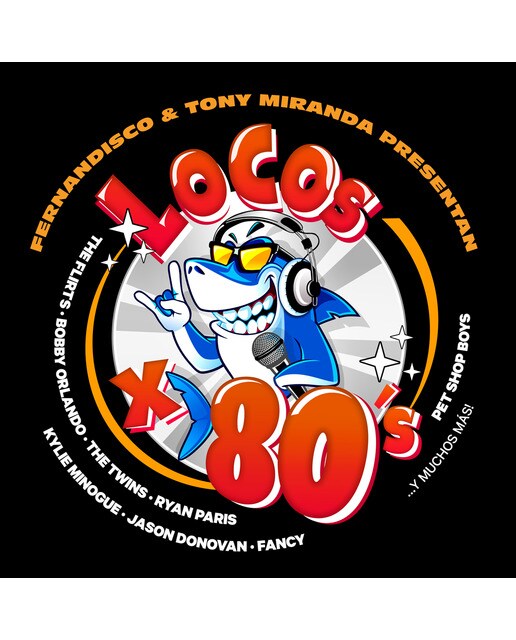 Fernandisco & Tony Miranda presentan Locos x Los 80'S (CD) 1