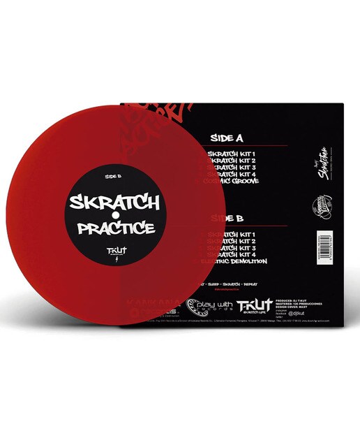 Skratch Practice (Edición Color 7'') (LP-Vinilo) Rojo-3
