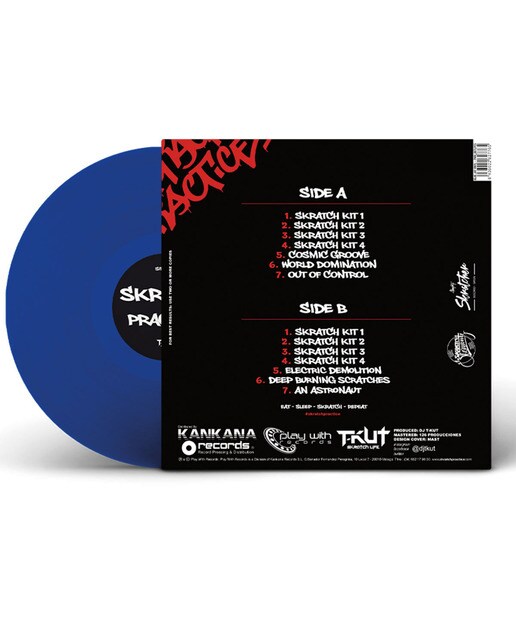Skratch Practice (Edición Color) (LP-Vinilo) Azul-3