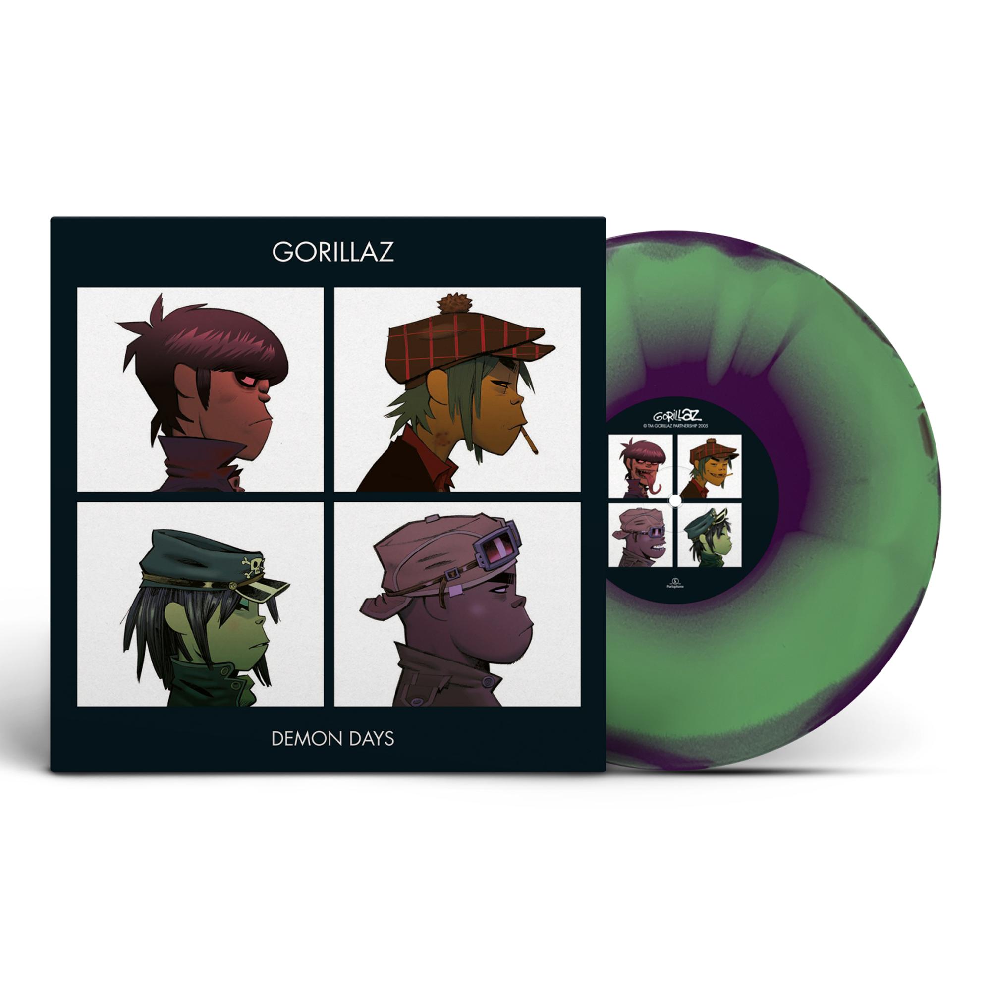 Demon Days (Edición Color) (LP-Vinilo) Verde-2