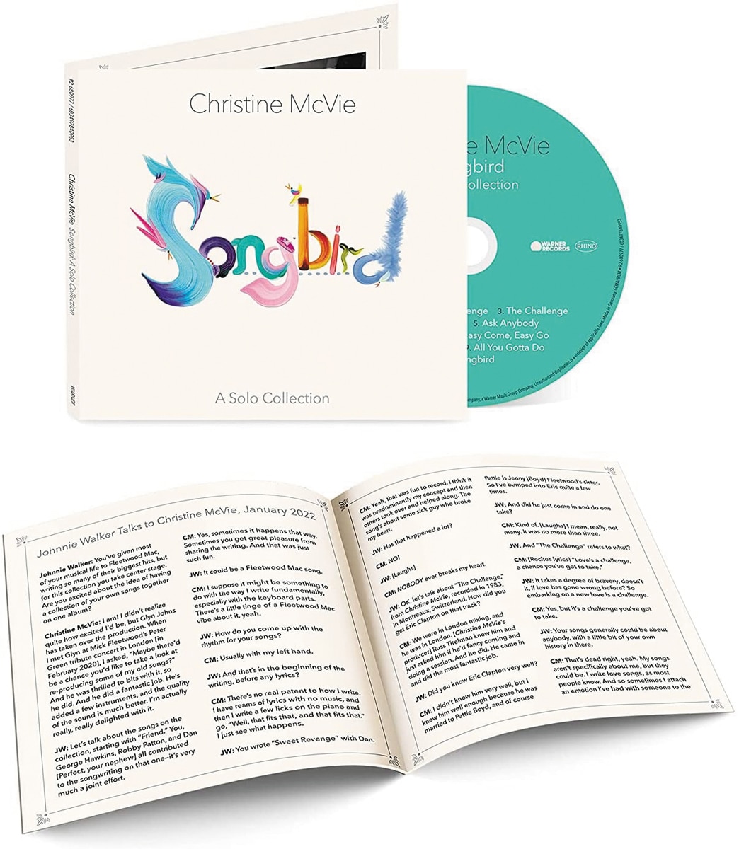 Songbird  (A Solo Collection) (CD) 2