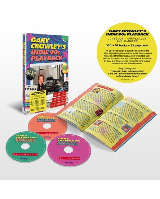Gary Crowley's Indie 90s Playback Classics, Curveballs and Bangers (CD) 2