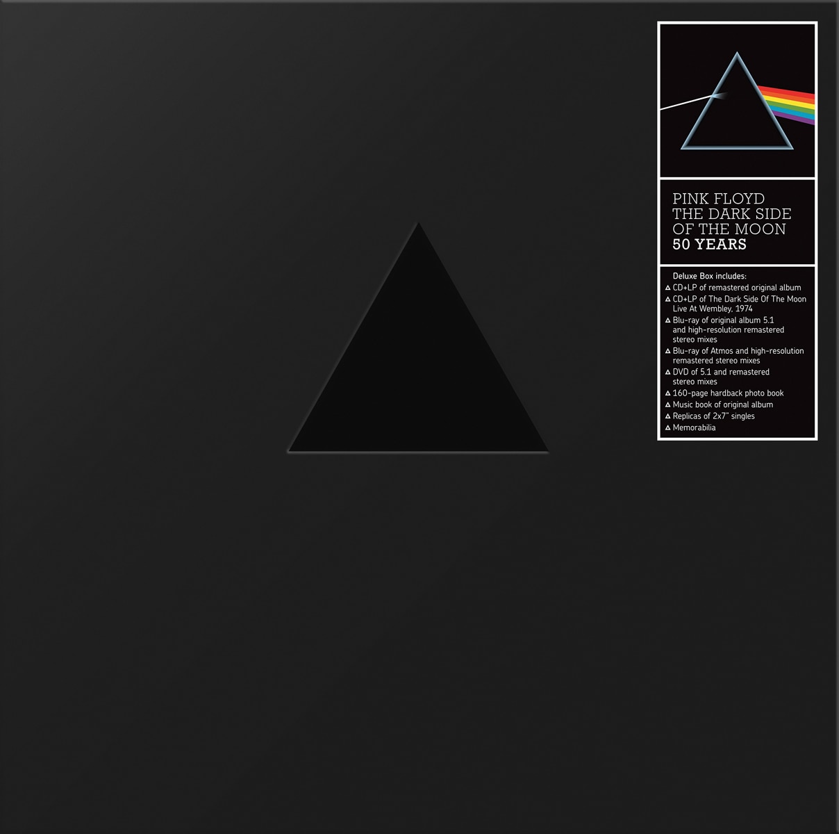 The Dark Side Of The Moon 50th Anniversary Box Deluxe (2 Blu-Ray + 2 CD + DVD + 2 LP-Vinilo + 2 Singles 7'' + 2 Libros) 1