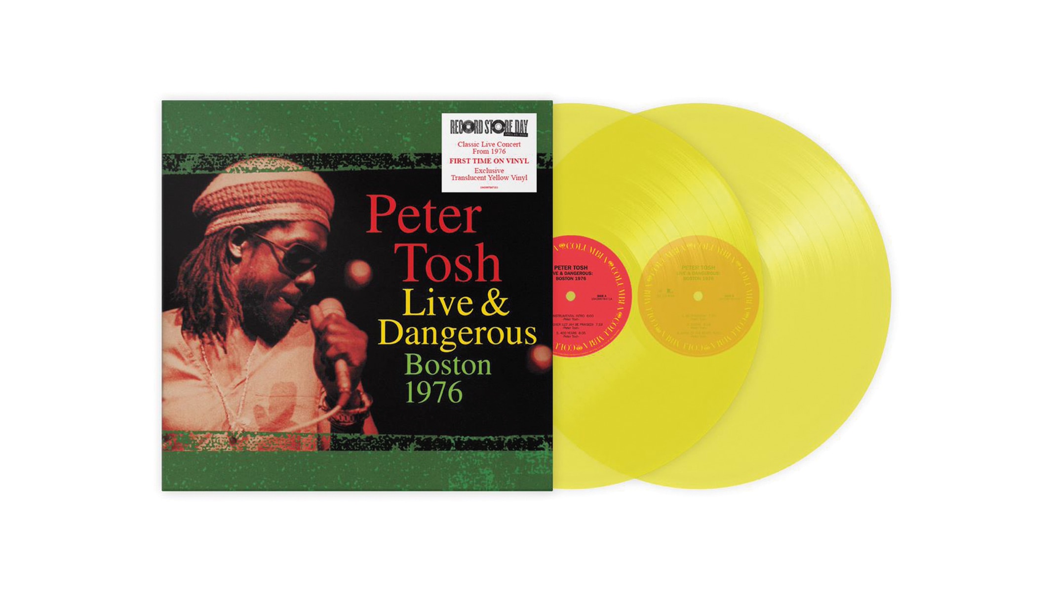 Live & Dangerous: Boston 1976 (Edição Color) (2 LP-Vinil) Amarelo-2
