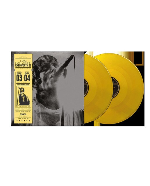 Knebworth 22 (Edição Limitada Color) (2 LP-Vinil) Amarelo-2