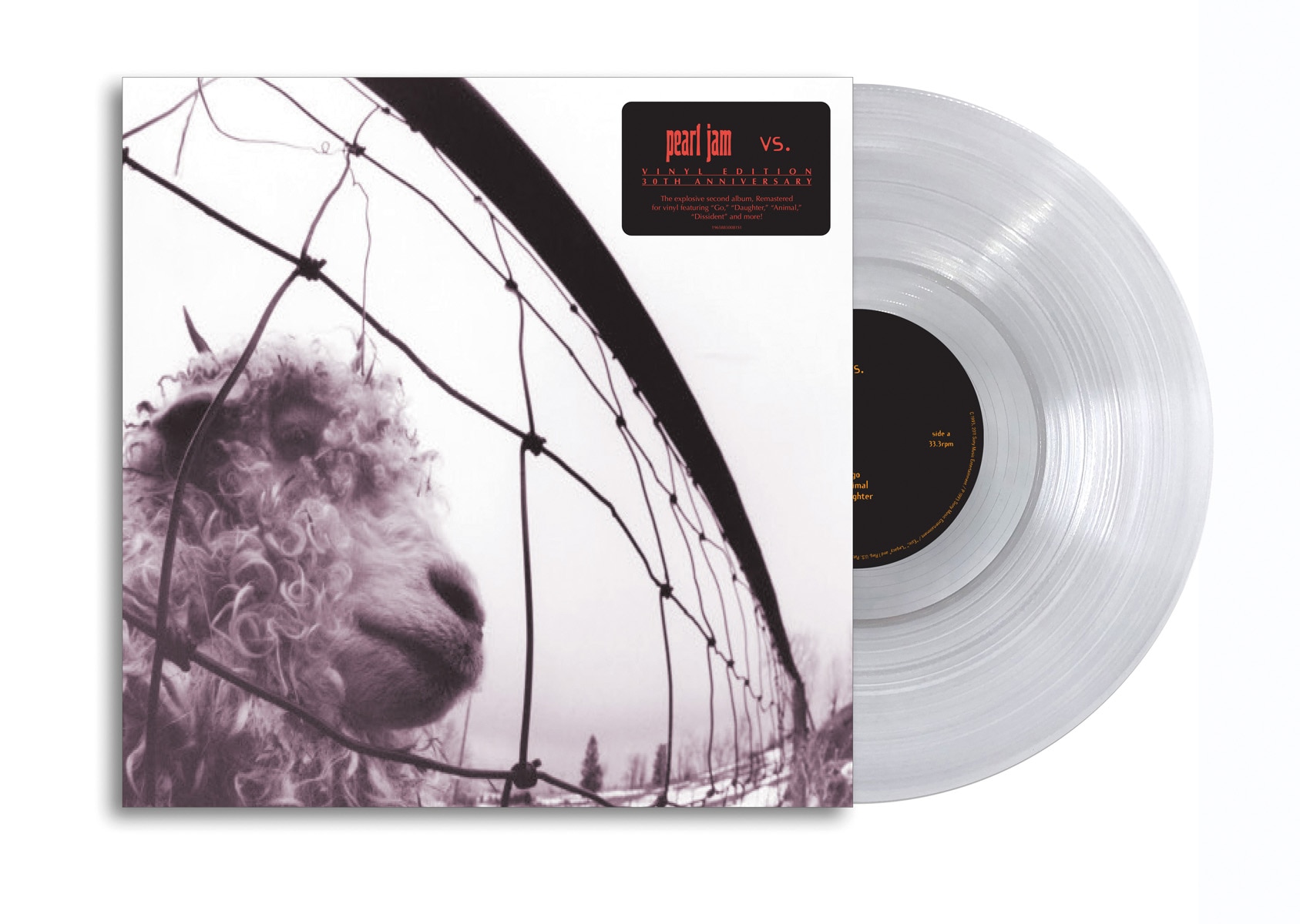 Imagen 2 de Vs. (30Th Anniversary) (Edición Color) (LP-Vinilo) Transparente