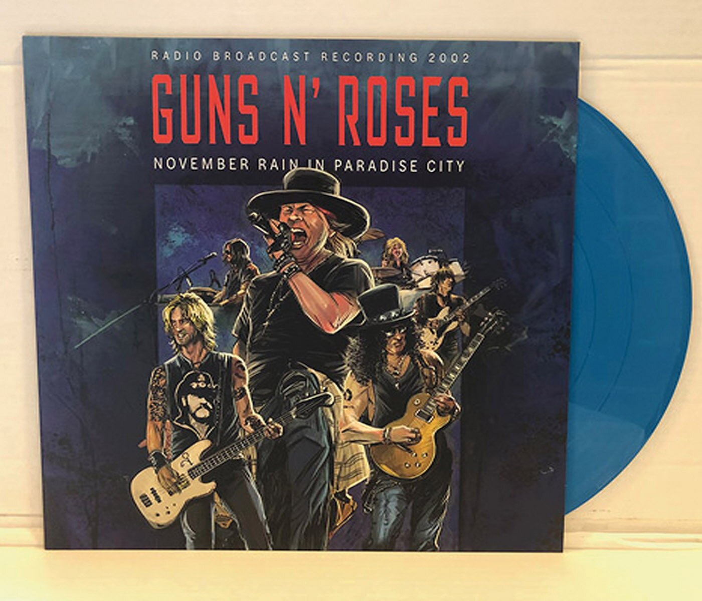 November Rain In Paradise City (Edición Limitada Color) (LP-Vinilo) Azul-2