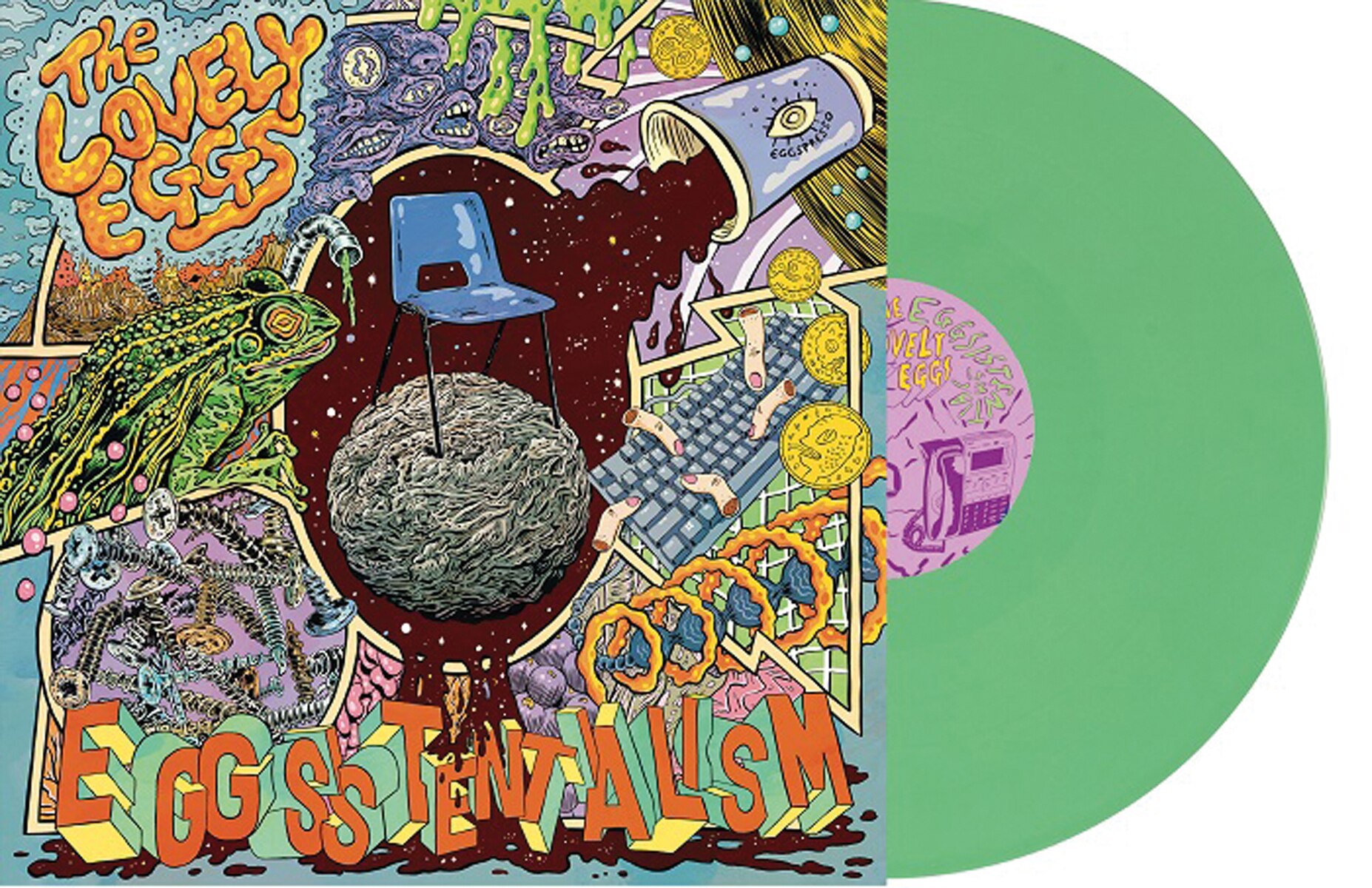 Eggsistentialism (Edición Color) (LP-Vinilo) Verde-2