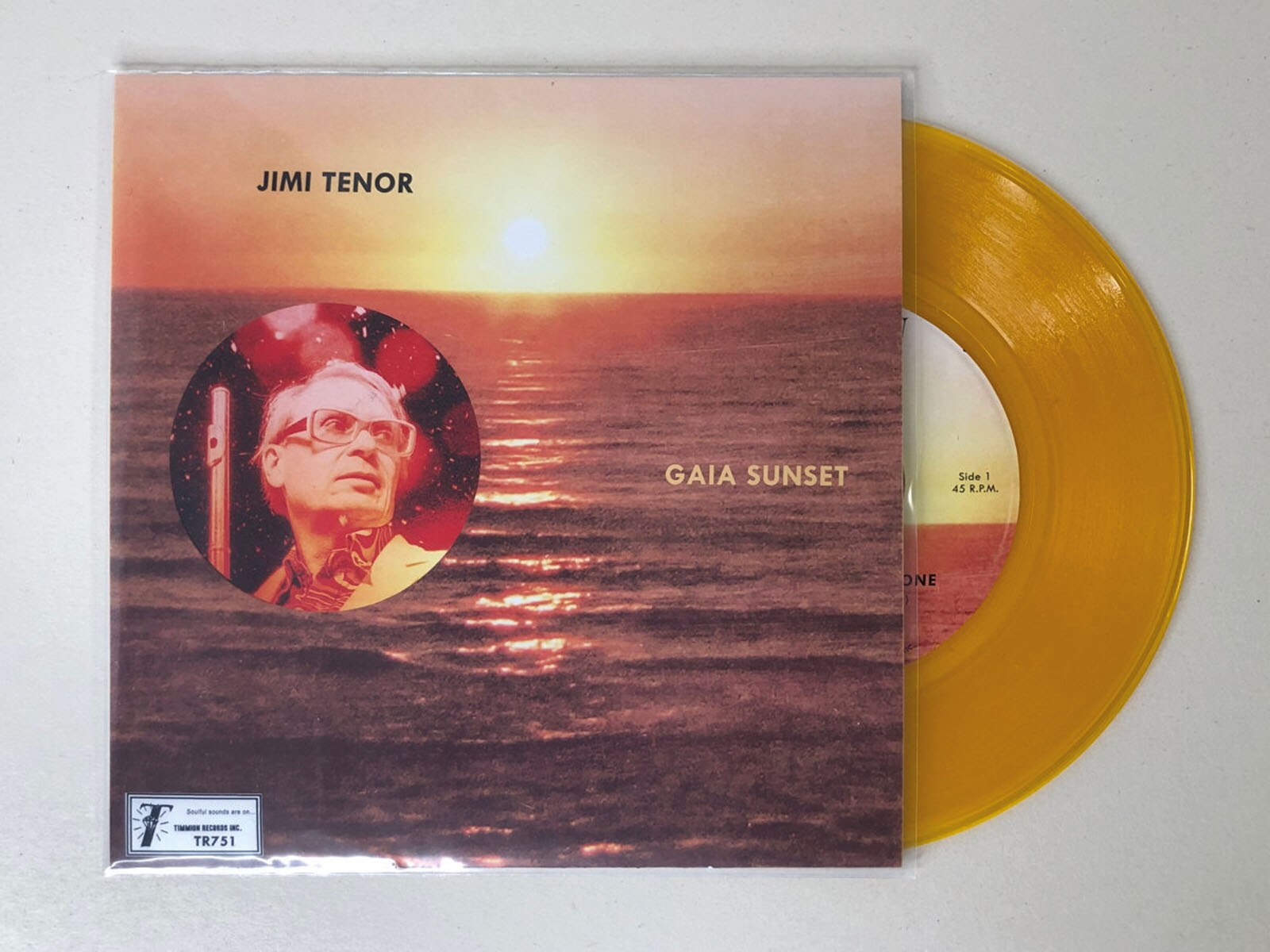 Gaia sunset (Edición Color) (LP-Vinilo 7'') Naranja-2
