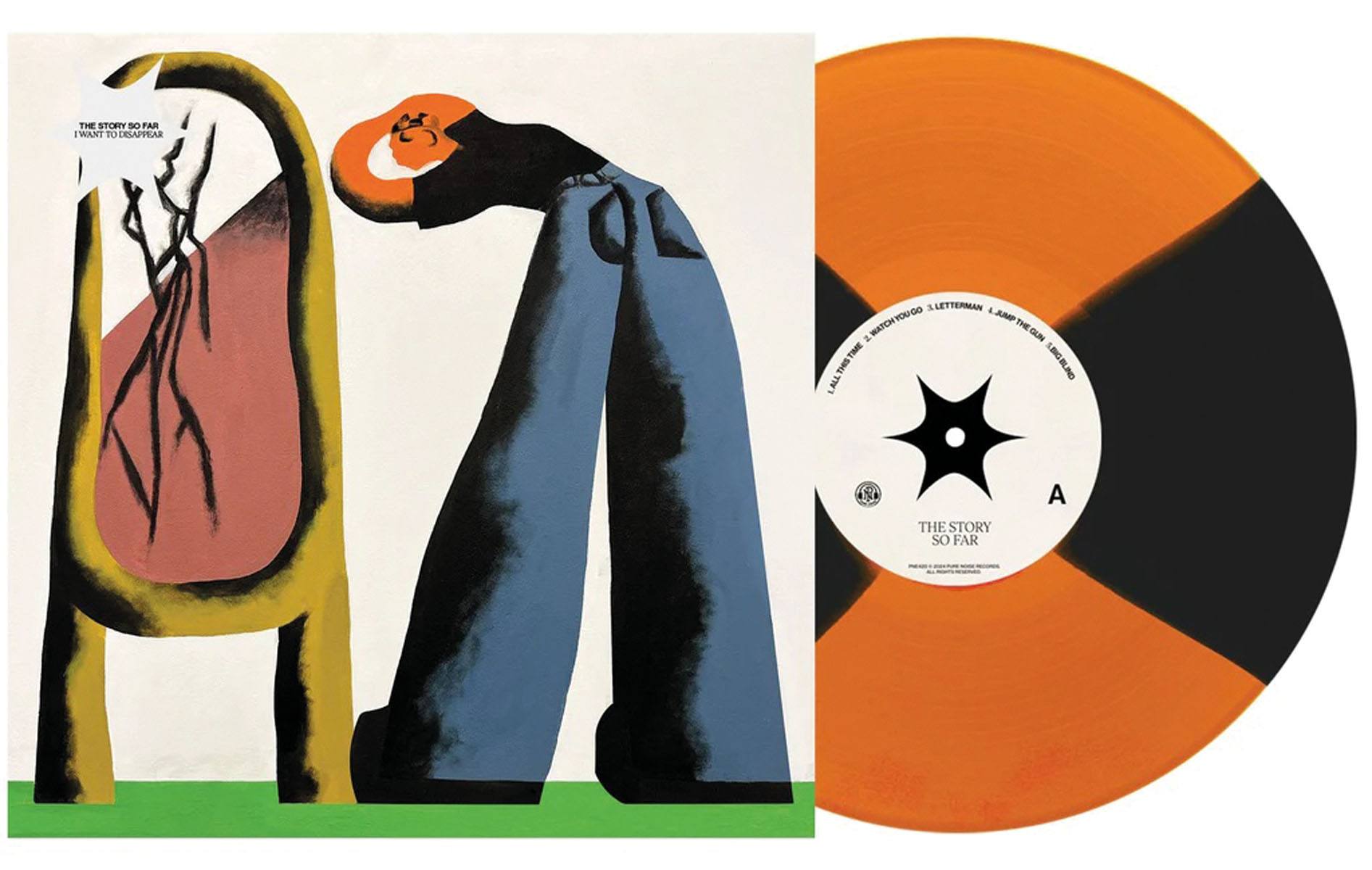 Imagen 2 de I want to disappear (Edición Color) (LP-Vinilo) Naranja