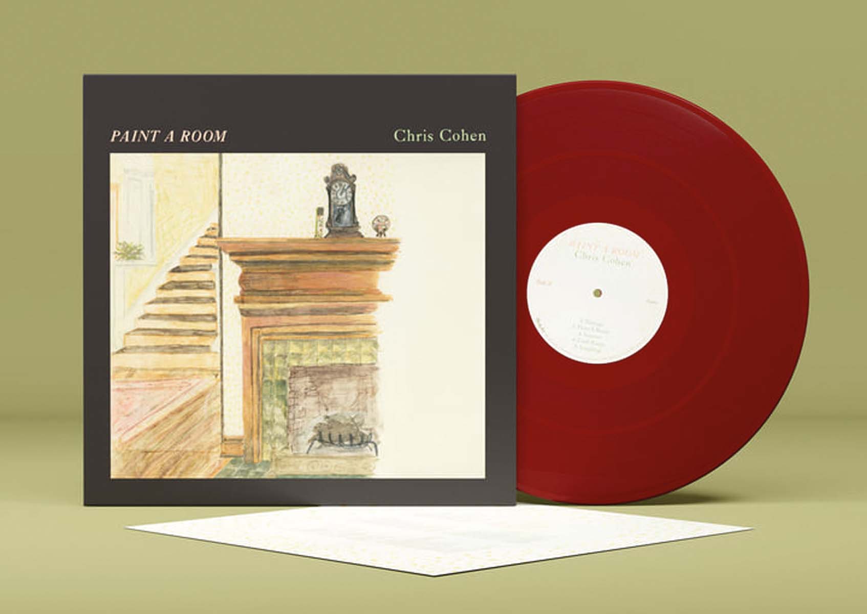 Paint a room (Edición Color) (LP-Vinilo) Rojo-2