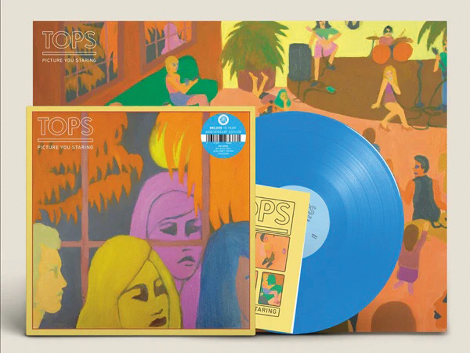 Picture you staring 10th anniversary deluxe (Edición Color) (LP-Vinilo) Azul-2