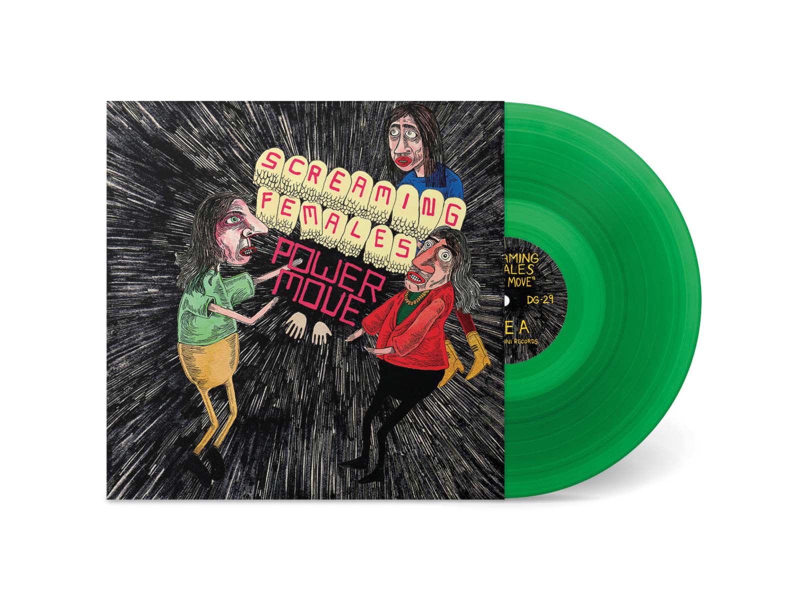 Power move (Edición Color) (LP-Vinilo) Verde-2