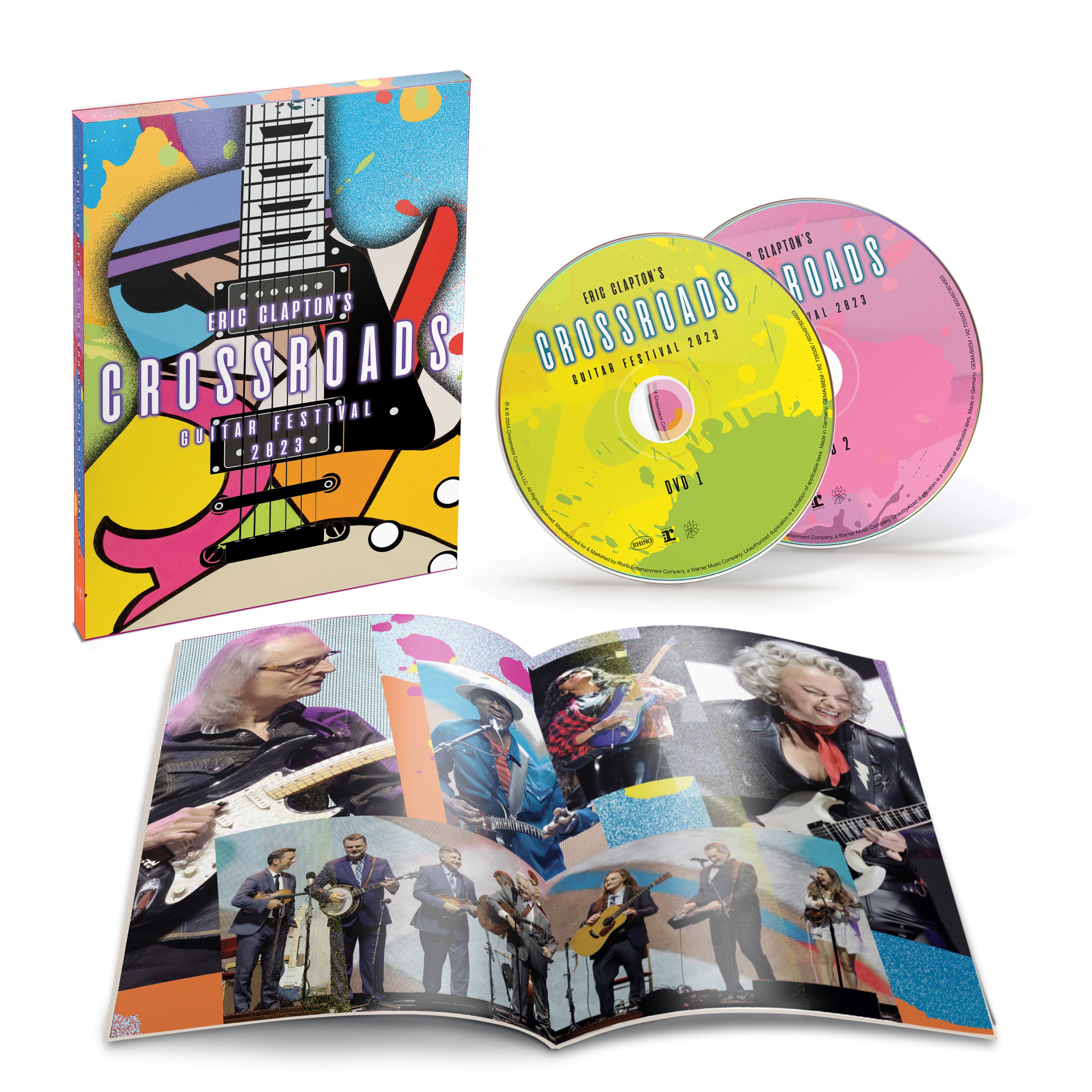 Eric Clapton's Crossroads Guitar Festival 2023 (2 DVD)