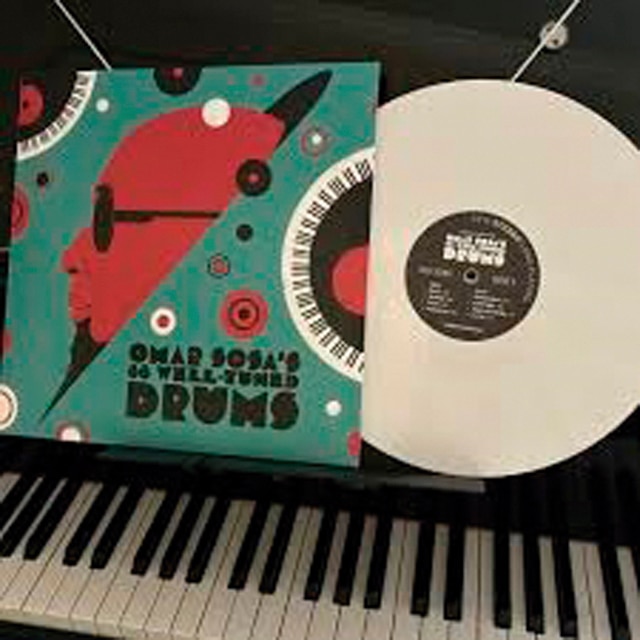 Omar Sosas 88 well-tuned drums (Edición Color) (LP-Vinilo) Blanco-2