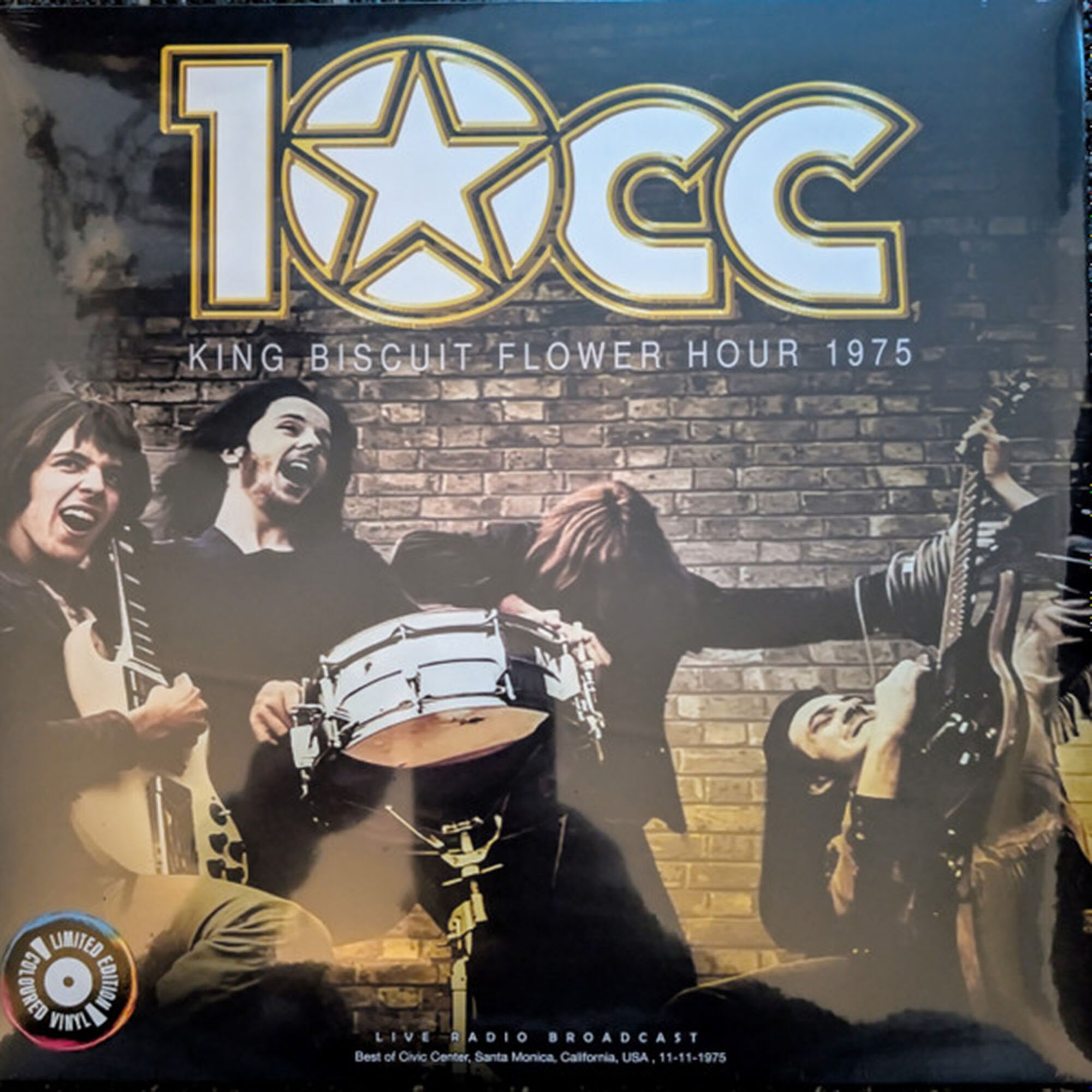 King Biscuit Flower Hour 1975 (Edición Color) LP-Vinilo) Naranja-2