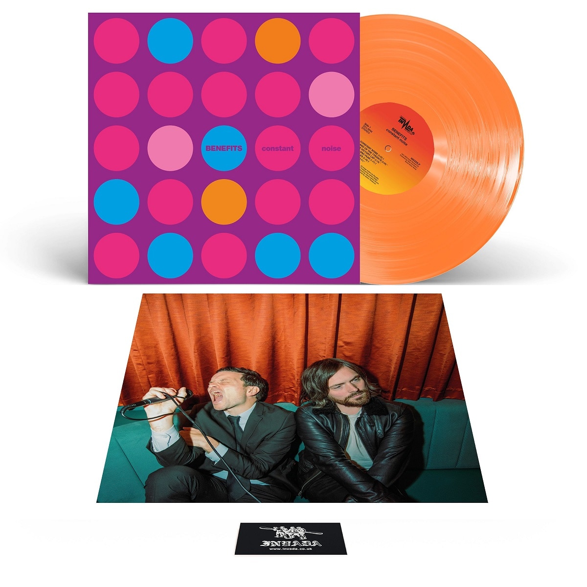 Constant noise (Edición Color) (LP-Vinilo) Naranja-2