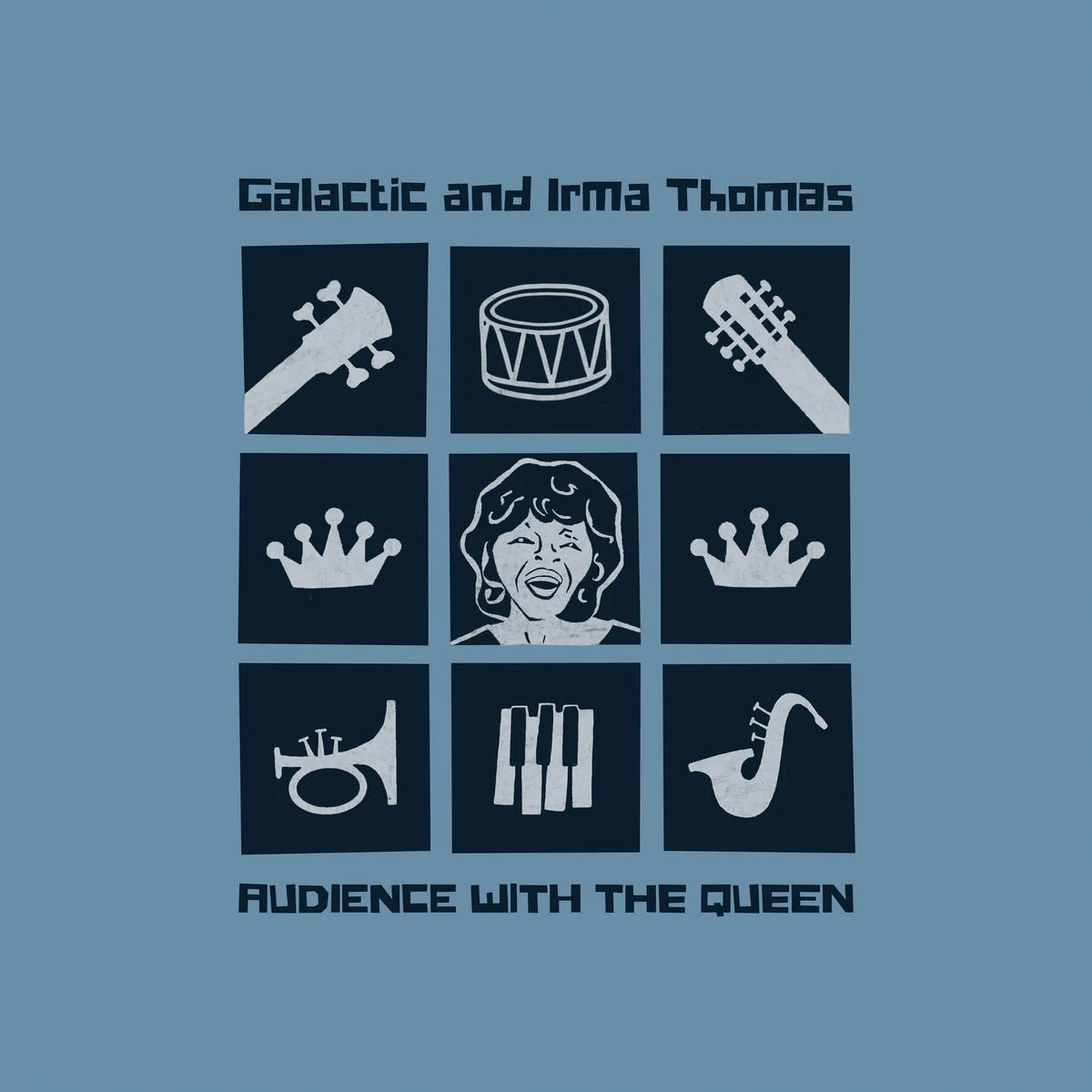 Audience with the queen (Edición Color) (LP-Vinilo) Blanco-1