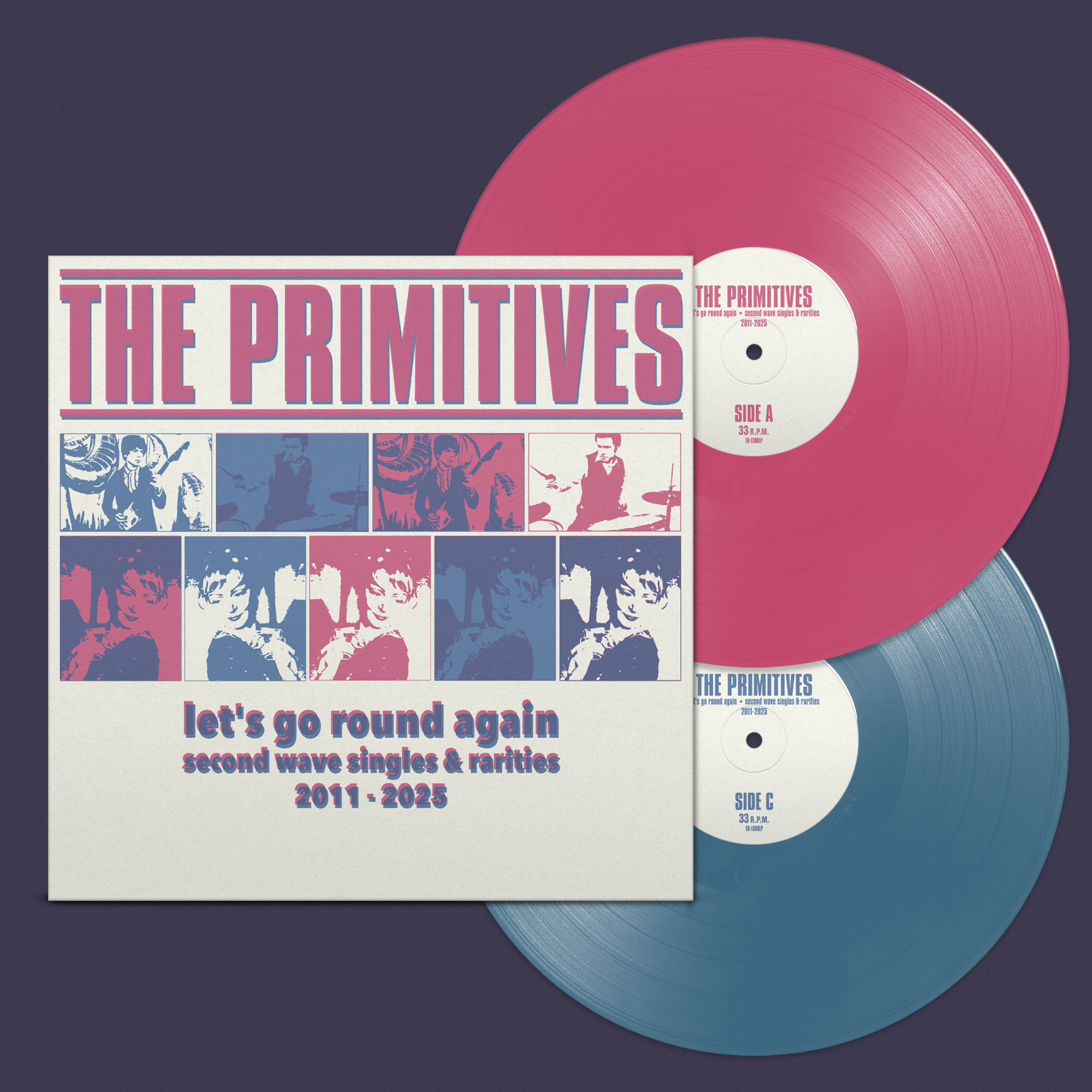 Let's Go Round Again · Second Wave Singles & Rarities 2011-2024 (Edición Color) (2 LP-Vinilo)