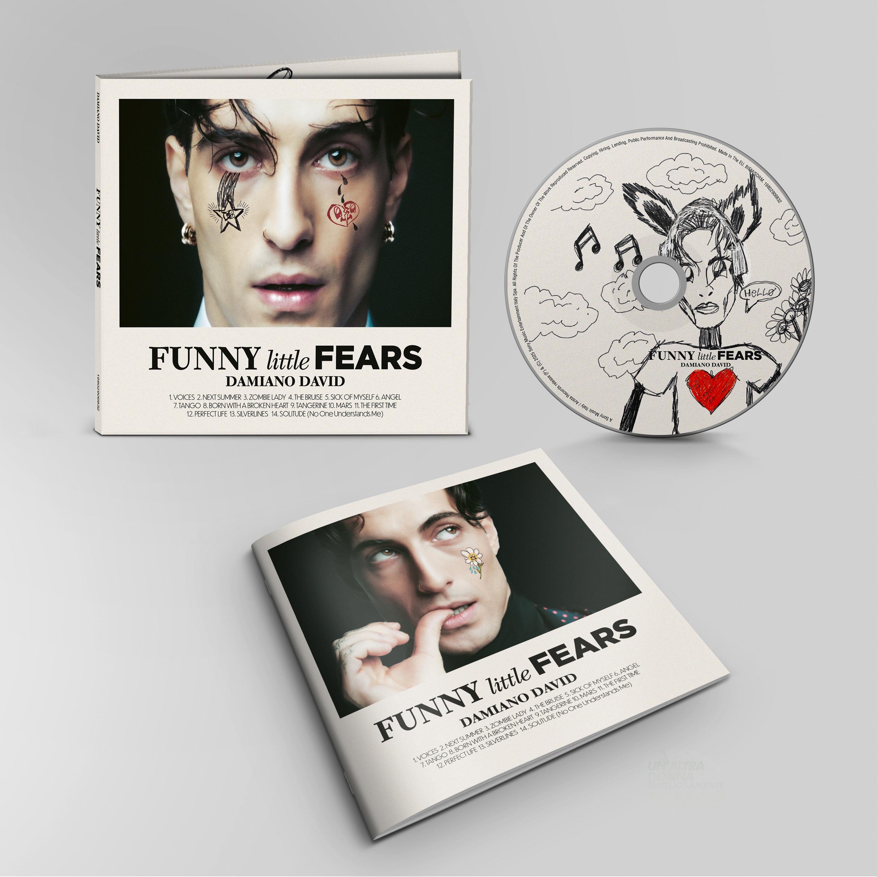 ダミアーノ・デヴィッド FUNNY little FEARS イベント参加券付き Funny little fears (Edición Digipack) (CD) · SONY INTERNACIONAL