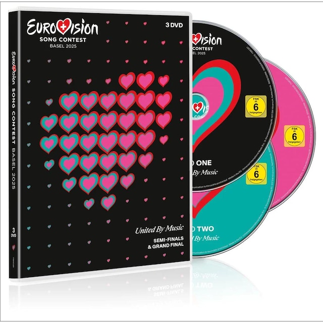 Imagen 0 de Eurovision Song Contest Basel 2025 (3 DVD)